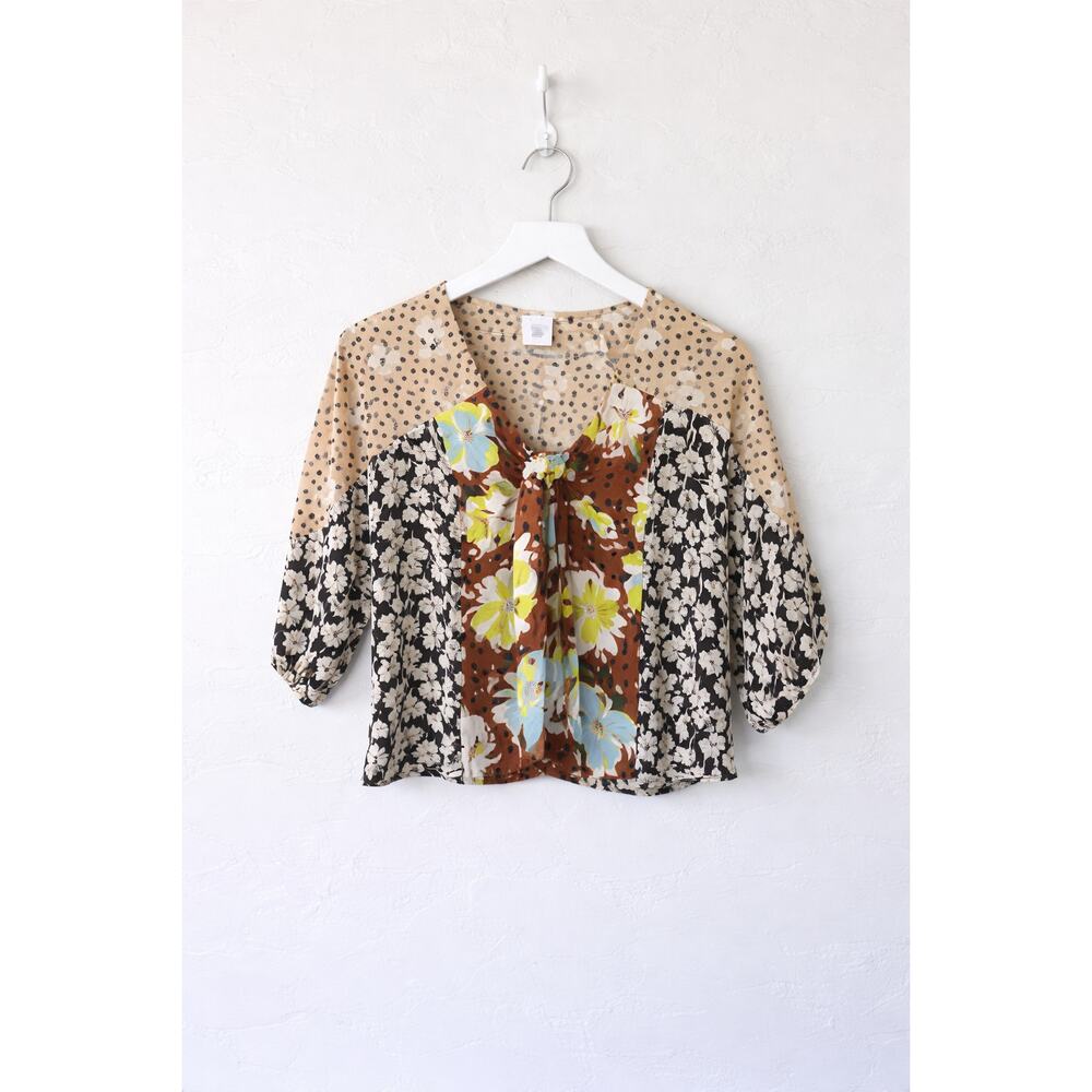CAbi 6508 Patchwork Top Small - Picture 6 of 6